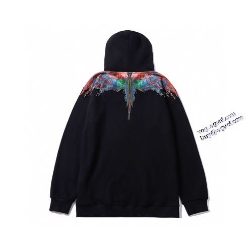 2021秋冬 マルセロバーロン Marcelo Burlon おすすめ/オススメ パーカー プリントパーカ 程よい厚み マルセロバーロンブランド コピー