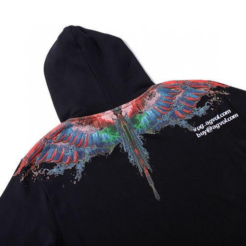 2021秋冬 マルセロバーロン Marcelo Burlon おすすめ/オススメ パーカー プリントパーカ 程よい厚み マルセロバーロンブランド コピー