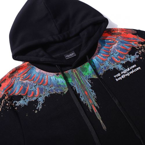 2021秋冬 マルセロバーロン Marcelo Burlon おすすめ/オススメ パーカー プリントパーカ 程よい厚み マルセロバーロンブランド コピー