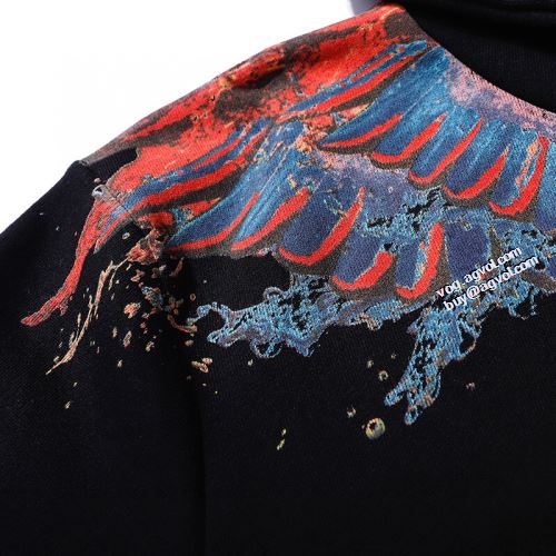 2021秋冬 マルセロバーロン Marcelo Burlon おすすめ/オススメ パーカー プリントパーカ 程よい厚み マルセロバーロンブランド コピー