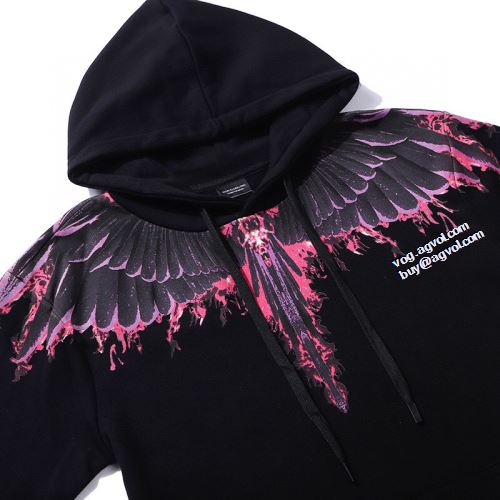 パーカー 大好評 高級感ある マルセロバーロンスーパーコピー 防寒 オリジナルプリント 2021秋冬 マルセロバーロン Marcelo Burlon おしゃれさ抜群パーカ