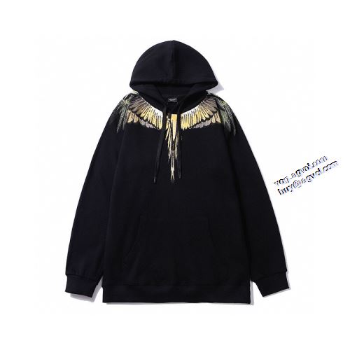 2021秋冬 マルセロバーロン Marcelo Burlon パーカー 男女兼用パーカー プリントパーカ スタイリッシュ 綺麗に決まるフォルム！マルセロバーロンコピー