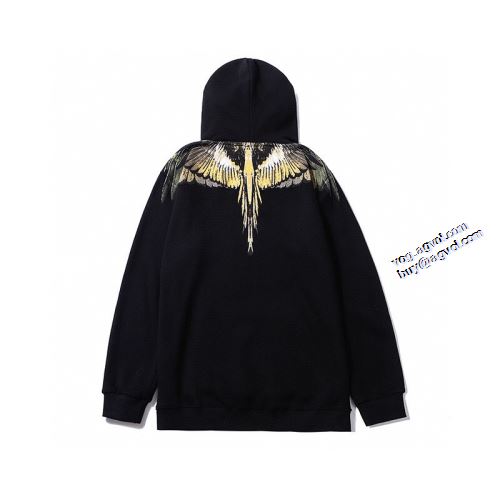 2021秋冬 マルセロバーロン Marcelo Burlon パーカー 男女兼用パーカー プリントパーカ スタイリッシュ 綺麗に決まるフォルム！マルセロバーロンコピー
