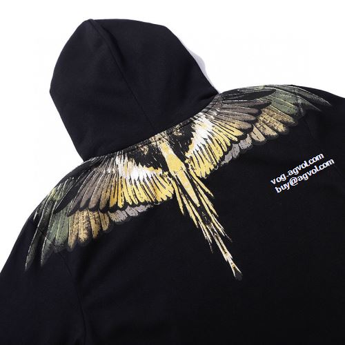 2021秋冬 マルセロバーロン Marcelo Burlon パーカー 男女兼用パーカー プリントパーカ スタイリッシュ 綺麗に決まるフォルム！マルセロバーロンコピー