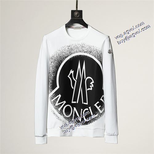 2色可選 プルオーバーパーカー 2021秋冬 モンクレール MONCLER 選べる極上 モンクレールコピー ブランド プリントパーカ