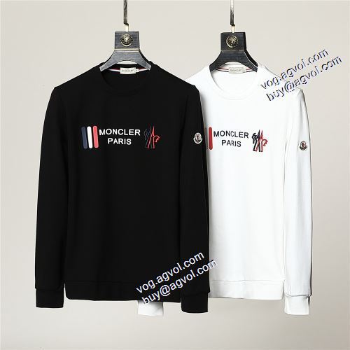 モンクレールコピーブランド 2021秋冬 プルオーバーパーカー 2色可選 今買い◎得 モンクレール MONCLER 定番無地パーカー