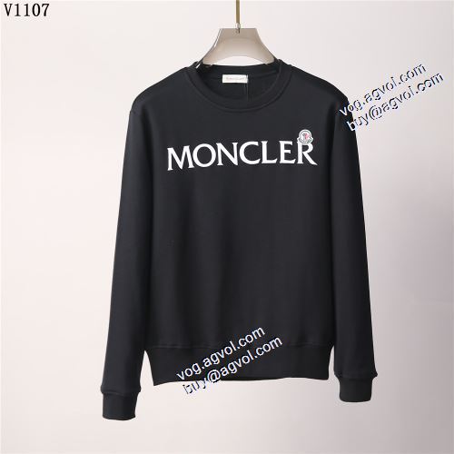 ポップ モンクレール偽物ブランド プルオーバーパーカー 2021秋冬 モンクレール MONCLER プリントパーカ