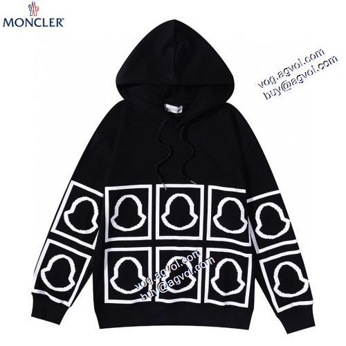 モンクレールブランド 偽物 通販 数に限りがある 2021秋冬 モンクレール MONCLER パーカー 2色可選 オシャレロゴパーカー ロゴパーカー