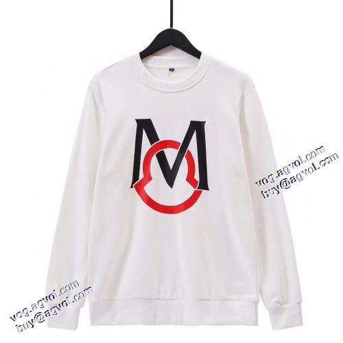 2021秋冬 モンクレール MONCLER 2色可選 モンクレールブランド 偽物 通販 オリジナルプリント プルオーバーパーカー