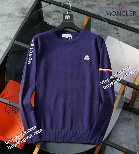 3色可選 希少価値大！モンクレール偽物ブランド 2021秋冬 モンクレール MONCLER セーター 優美なファー使い
