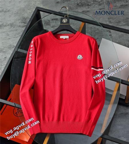 3色可選 希少価値大！モンクレール偽物ブランド 2021秋冬 モンクレール MONCLER セーター 優美なファー使い