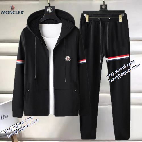 2021秋冬 モンクレール MONCLER モンクレールスーパーコピー 2色可選 セットアップ上下 逸品 人気新品★超特価★
