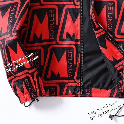 コート ブルゾン プリント柄 人気販売中 モンクレールスーパーコピー 2021秋冬 モンクレール MONCLER 鮮やかな配色 