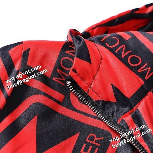 コート ブルゾン プリント柄 人気販売中 モンクレールスーパーコピー 2021秋冬 モンクレール MONCLER 鮮やかな配色 