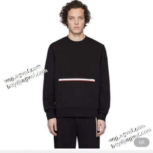  2021秋冬 モンクレール MONCLER 超目玉 モンクレールコピーブランド ジップパーカー 定番無地パーカー プルオーバーパーカー 秋の定番 2色可選。