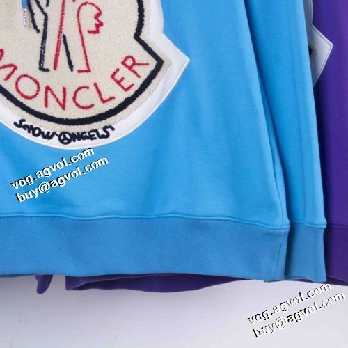 2021秋冬 モンクレール MONCLER アウトドア系 オリジナル パーカー オリジナルプリント 防寒 2色可選 モンクレール偽物ブランド