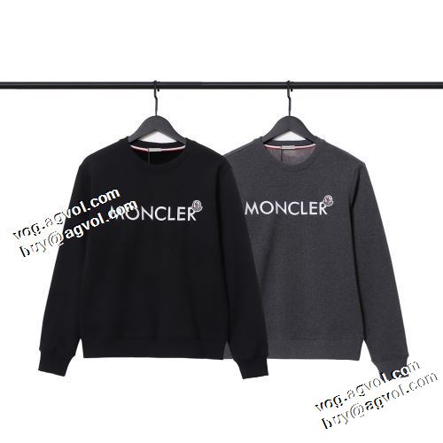 裏ボア付 ロゴパーカー 秋着用 2021秋冬 モンクレール MONCLER 大好評 2色可選 プルオーバーパーカー モンクレールブランドスーパーコピー