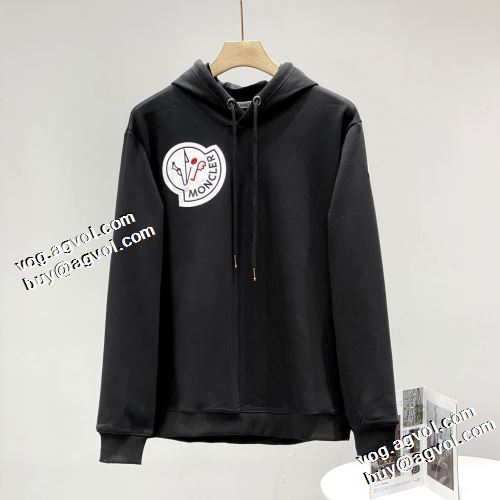 2021秋冬 モンクレール MONCLER 存在感のある ジップパーカー パーカー 程よい厚み モンクレールブランドコピー 2色可選 。