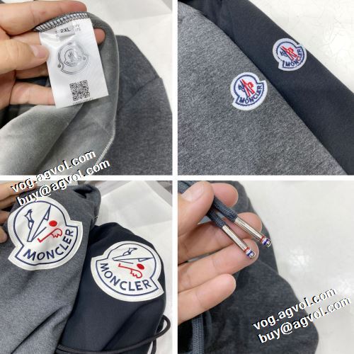 2021秋冬 モンクレール MONCLER 存在感のある ジップパーカー パーカー 程よい厚み モンクレールブランドコピー 2色可選 。
