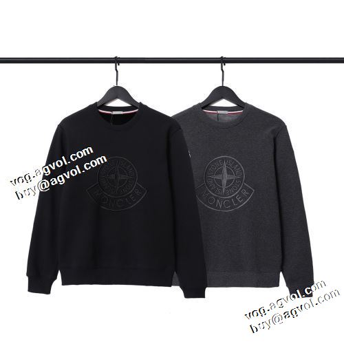 モンクレールブランド コピー 2021秋冬 モンクレール MONCLER おしゃれさ抜群 ポップ パーカ プルオーバーパーカー オシャレロゴパーカー 厚手の生地 2色可選 