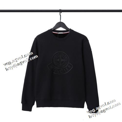 モンクレールブランド コピー 2021秋冬 モンクレール MONCLER おしゃれさ抜群 ポップ パーカ プルオーバーパーカー オシャレロゴパーカー 厚手の生地 2色可選 