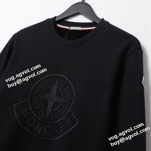 モンクレールブランド コピー 2021秋冬 モンクレール MONCLER おしゃれさ抜群 ポップ パーカ プルオーバーパーカー オシャレロゴパーカー 厚手の生地 2色可選 