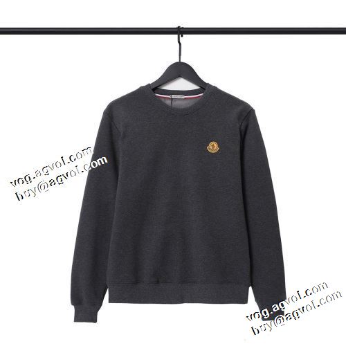 2色可選 2021秋冬 モンクレール MONCLER モンクレールスーパーコピー プルオーバーパーカー ロゴパーカー 防寒 秋着用 ファッション 人気