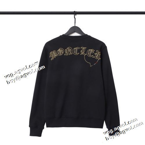 2色可選 2021秋冬 モンクレール MONCLER モンクレールスーパーコピー プルオーバーパーカー ロゴパーカー 防寒 秋着用 ファッション 人気