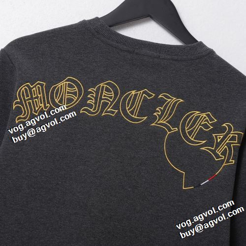 2色可選 2021秋冬 モンクレール MONCLER モンクレールスーパーコピー プルオーバーパーカー ロゴパーカー 防寒 秋着用 ファッション 人気