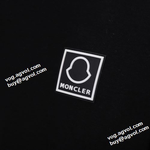 2021秋冬 コスパ最高のプライス リブ付 プルオーバーパーカー モンクレールコピー モンクレール MONCLER 定番無地パーカー 大好評 2色可選
