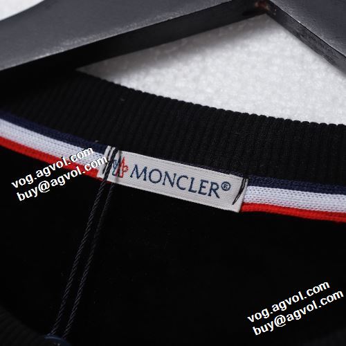 2021秋冬 コスパ最高のプライス リブ付 プルオーバーパーカー モンクレールコピー モンクレール MONCLER 定番無地パーカー 大好評 2色可選