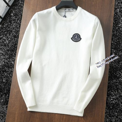 スタイリッシュ モンクレールブランド 偽物 通販 MONCLER セーター 2021秋冬 ニットウェア 大人キレイに仕立てる 