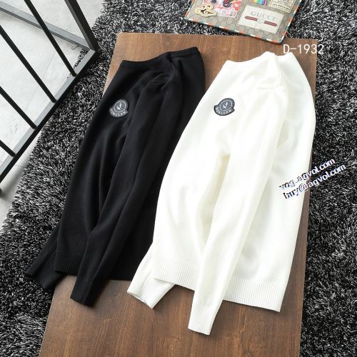 スタイリッシュ モンクレールブランド 偽物 通販 MONCLER セーター 2021秋冬 ニットウェア 大人キレイに仕立てる 
