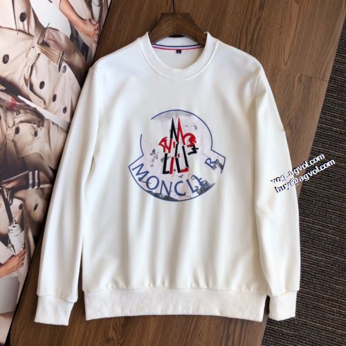 3色可選 今からの季節にピッタリ！モンクレール プルオーバーパーカー MONCLER偽物ブランド 2021秋冬 男女兼用パーカー ロゴパーカー
