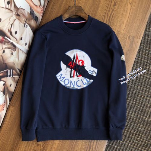 3色可選 今からの季節にピッタリ！モンクレール プルオーバーパーカー MONCLER偽物ブランド 2021秋冬 男女兼用パーカー ロゴパーカー