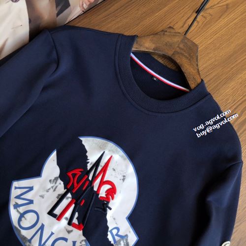 3色可選 今からの季節にピッタリ！モンクレール プルオーバーパーカー MONCLER偽物ブランド 2021秋冬 男女兼用パーカー ロゴパーカー