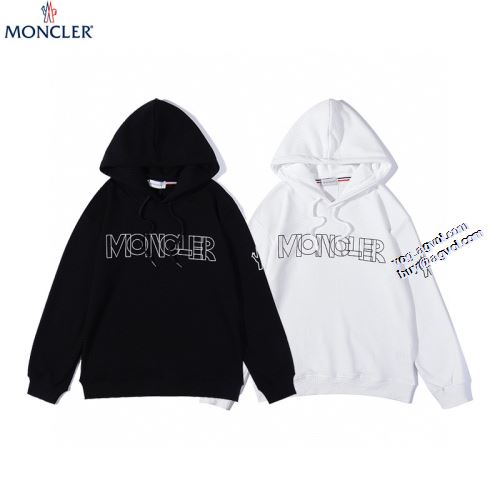 アウトドア系 モンクレール MONCLERブランドコピー 2021秋冬 パーカー 2色可選 ペアルックトップス 絶対オススメ?