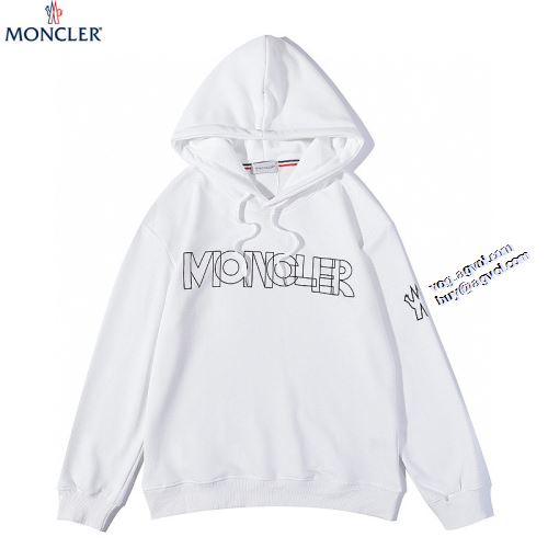 アウトドア系 モンクレール MONCLERブランドコピー 2021秋冬 パーカー 2色可選 ペアルックトップス 絶対オススメ?