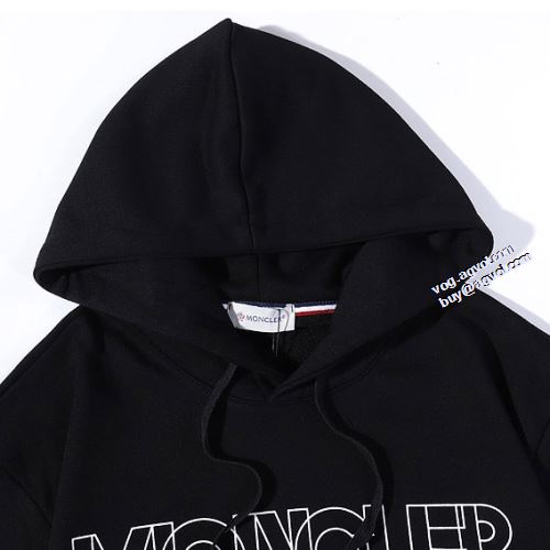 アウトドア系 モンクレール MONCLERブランドコピー 2021秋冬 パーカー 2色可選 ペアルックトップス 絶対オススメ?