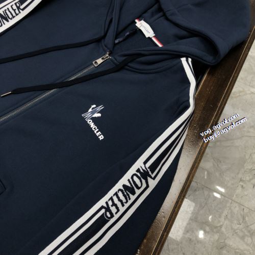 落ち着いた感覚 モンクレールコピー ブランド MONCLER 3色可選 2021秋冬 程よい厚み パーカー スタイリッシュ 秋の定番