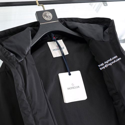 2色可選 フード付きコート モンクレール ムダな装飾を排したデザイン MONCLERブランド 偽物 通販 2021秋冬 ダスター コート