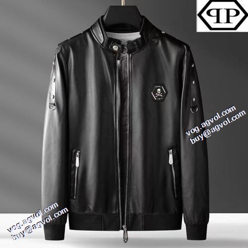 2021秋冬 フィリッププレイン PHILIPP PLEIN 今買い◎得 革ジャケット フィリッププレインブランド 偽物 通販 逸品