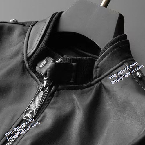 2021秋冬 フィリッププレイン PHILIPP PLEIN 今買い◎得 革ジャケット フィリッププレインブランド 偽物 通販 逸品