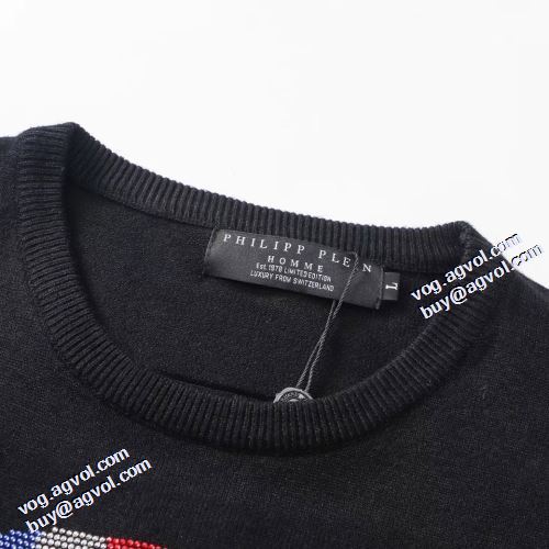 セーター 2021秋冬 フィリッププレイン PHILIPP PLEIN フィリッププレインコピーブランド サイズ豊富 ちょうどいい丈感