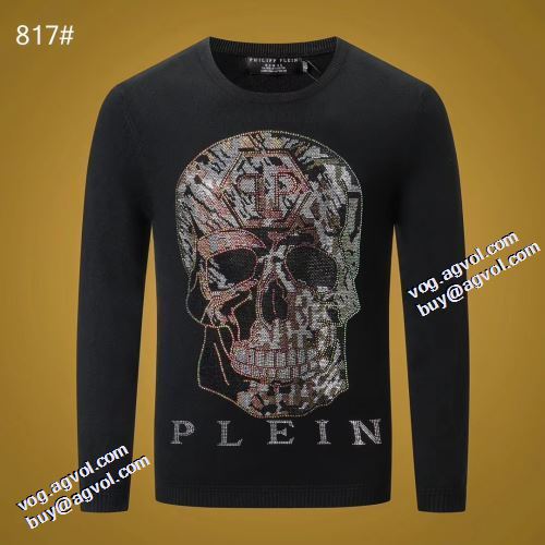 2021秋冬 フィリッププレイン PHILIPP PLEIN セーター 耐久性のある フィリッププレインスーパーコピー 防寒機能ある src=