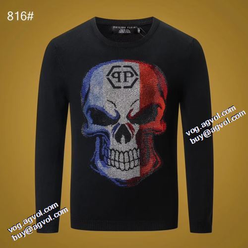 人目を惹くデザイン 2021秋冬 フィリッププレイン PHILIPP PLEIN セーター スタイリッシュな印象 フィリッププレインブランドコピー