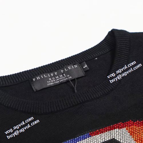 人目を惹くデザイン 2021秋冬 フィリッププレイン PHILIPP PLEIN セーター スタイリッシュな印象 フィリッププレインブランドコピー