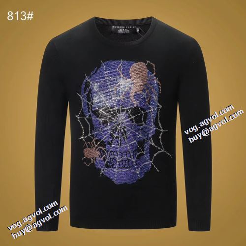 デザイン性の高い プルオーバー フィリッププレインコピー 2021秋冬 フィリッププレイン PHILIPP PLEIN 秋のお出かけに最適