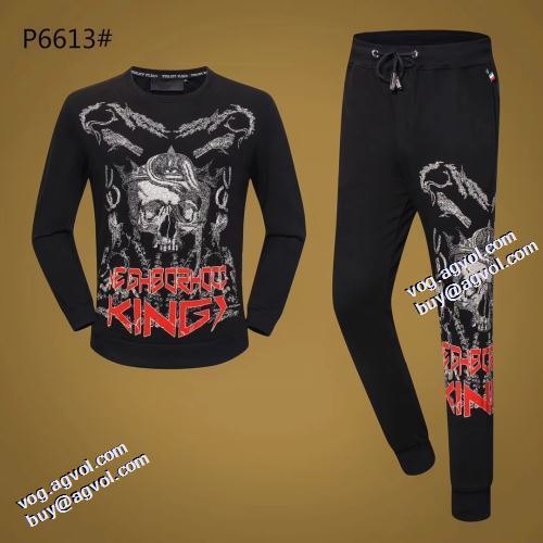 2021秋冬 フィリッププレイン PHILIPP PLEIN 人気 ランキング フィリッププレインブランド コピー セットアップ上下 おしゃれな装い