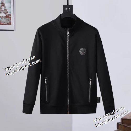 2021秋冬 フィリッププレイン PHILIPP PLEIN ジャケット 大絶賛の履き心地! フィリッププレインブランド コピー ポケット付 ステンカラーコート 大花プリント 